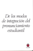 De los modos de integración del pronunciamiento estudiantil - Agustín García Calvo