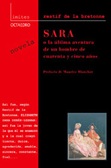 Sara, o la última aventura de un hombre de cuarenta y cinco años - Restif De la Bretonne