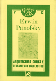Arquitectura gótica y pensamiento escolástico - Erwin Panofsky