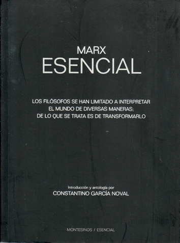 Marx esencial - Constantino García Noval
