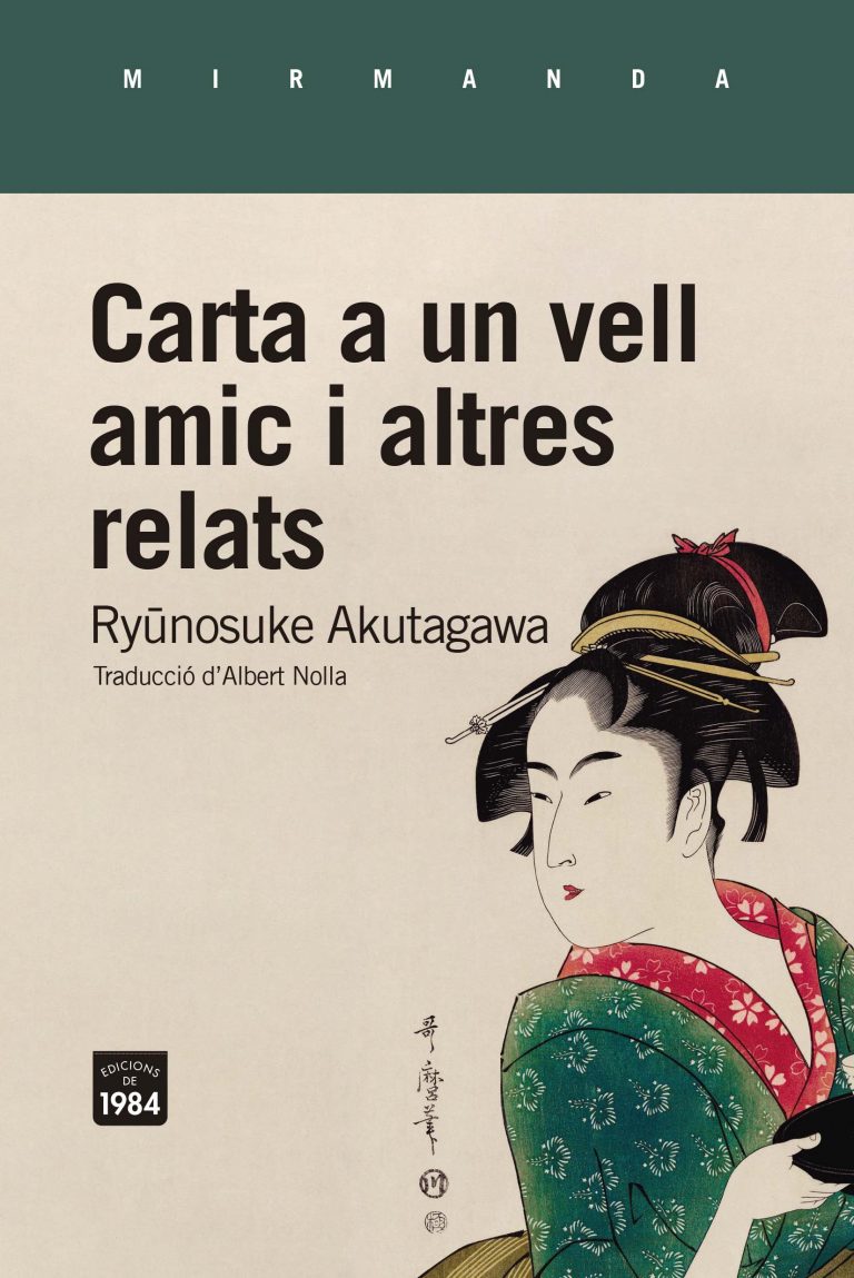 CARTA A UN VELL AMIC - Ryunosuke Akutagawa