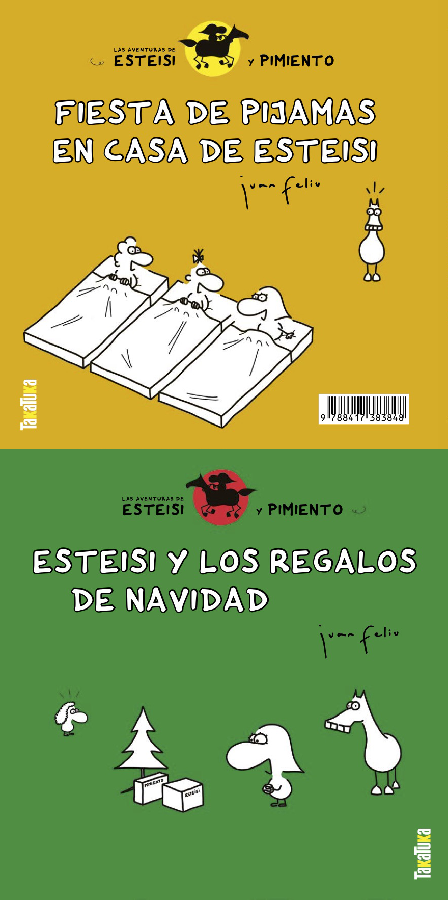Esteisi y los regalos de Navidad // Fiesta de pijamas en casa de Esteisi - Juan Feliu Sastre