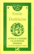 Historia de la educación y de las doctrinas pedagógicas - Emile Durkheim