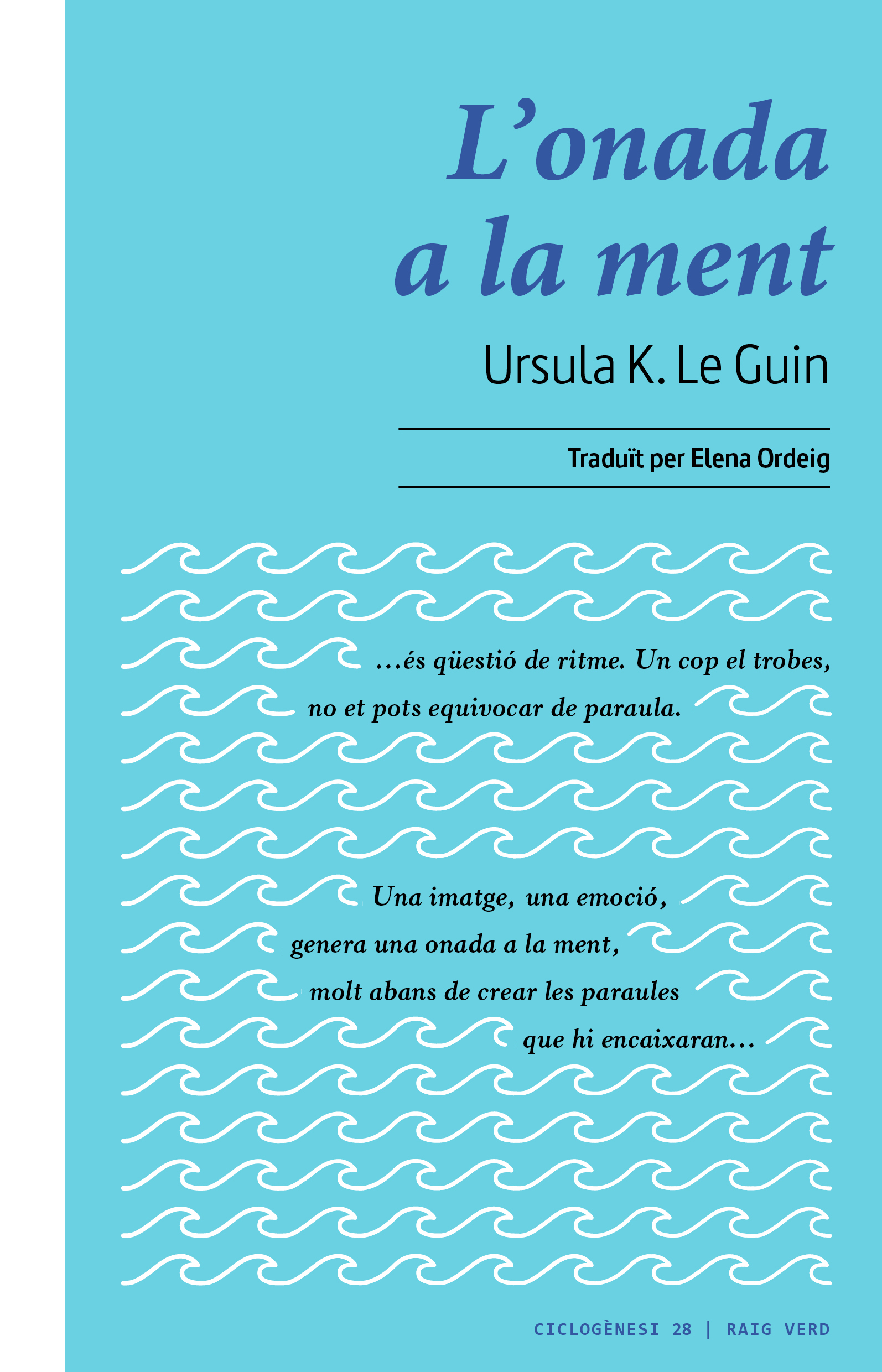 L’ONADA A LA MENT - Ursula K. Le Guin