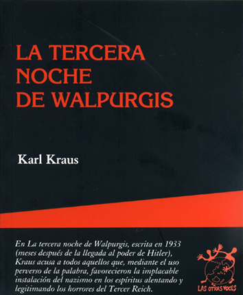 La tercera noche de Walpurgis - Karl Kraus