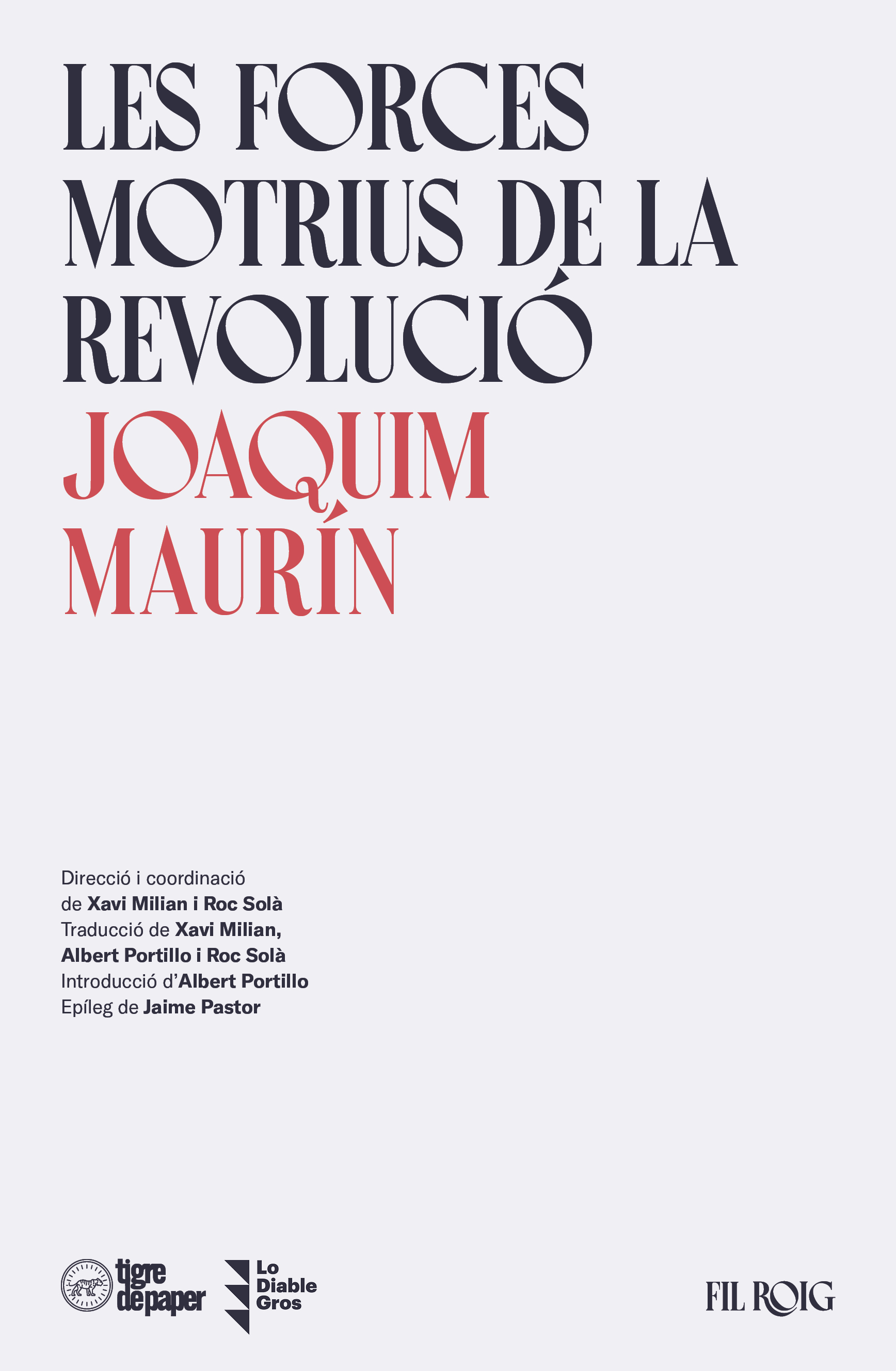 Les forces motrius de la revolució - Joaquim Maurín