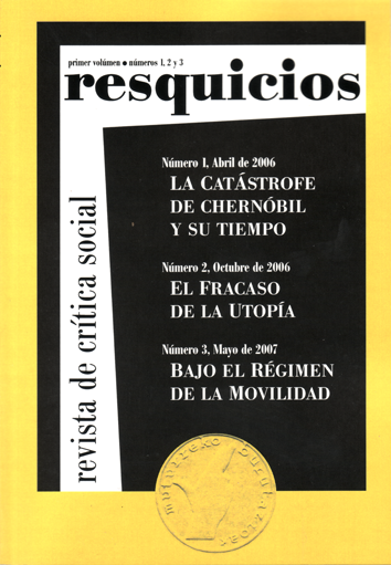 Resquicios. Revista de Crítica Social - AA. VV.