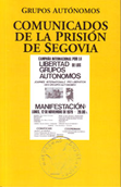 Comunicados de la prisión de Segovia - Grupos Autónomos
