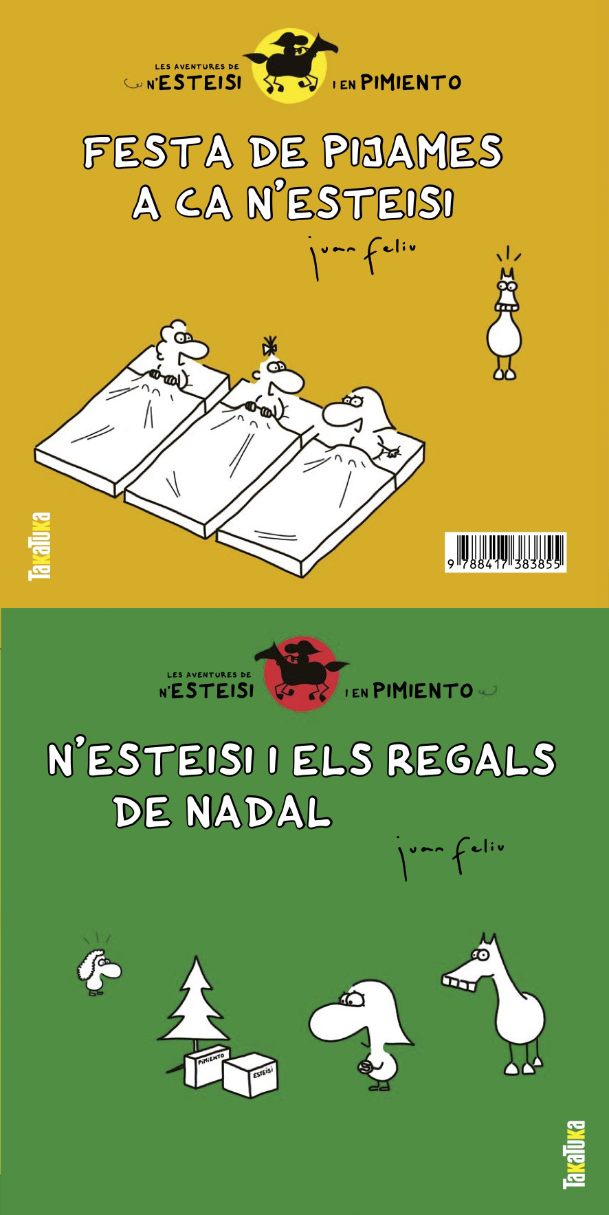 N’Esteisi i els regals de Nadal // Festa de pijames a casa n’Esteisi