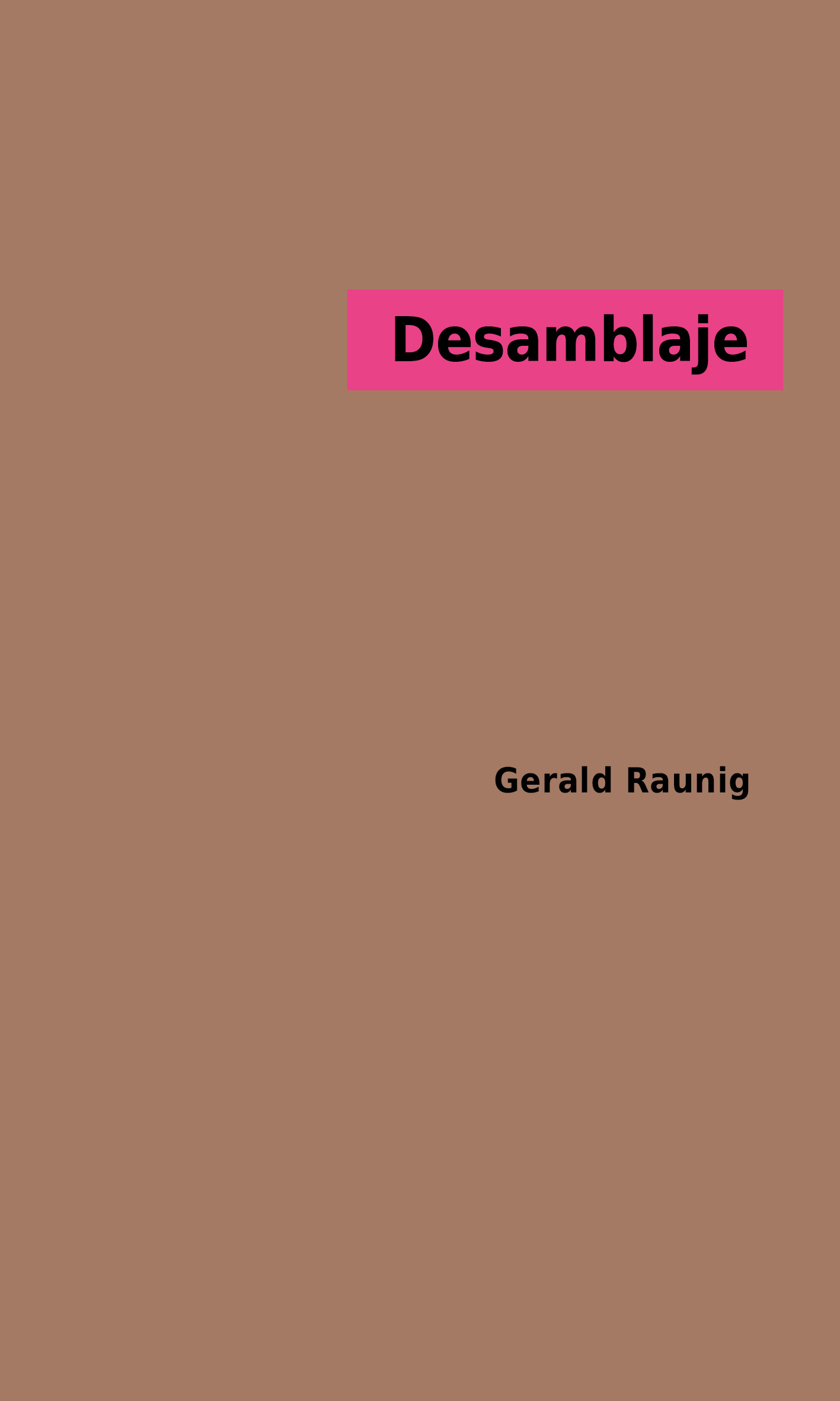 Desamblaje