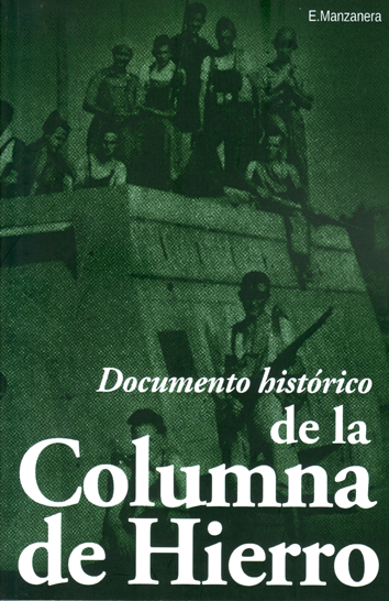 Documento histórico de la Columna de Hierro