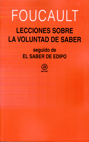 Lecciones sobre la voluntad de saber