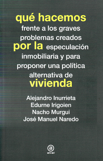 Qué hacemos por la vivienda