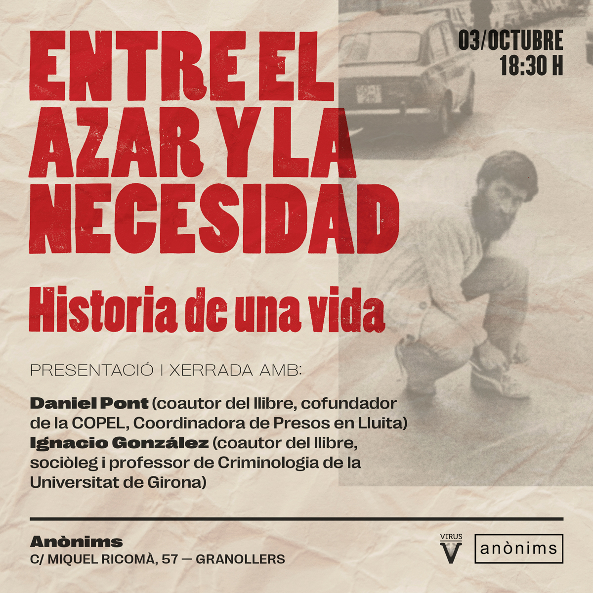 Entre el azar y la necesidad - Anònims, Granollers