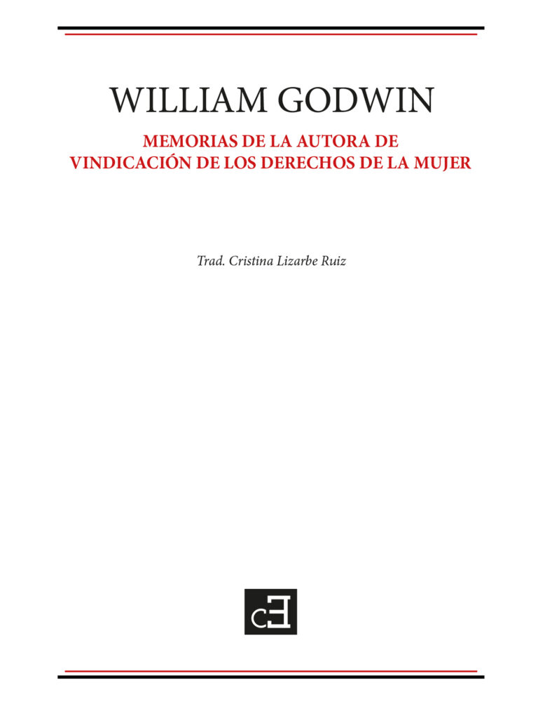 Memorias de la autora de Vindicación de los derechos de la mujer