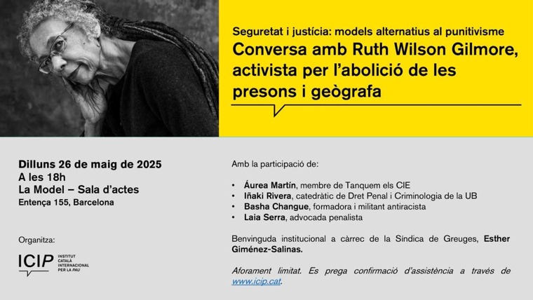 Ruth Wilson Gilmore - La Model, Barcelona